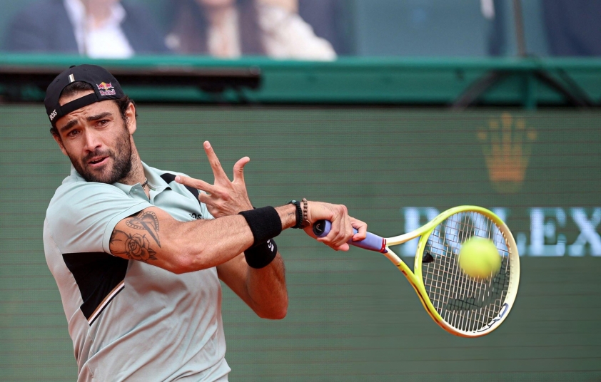 Medvedev thua Berrettini 0-6, 0-6 ở Monte Carlo 2026 818823